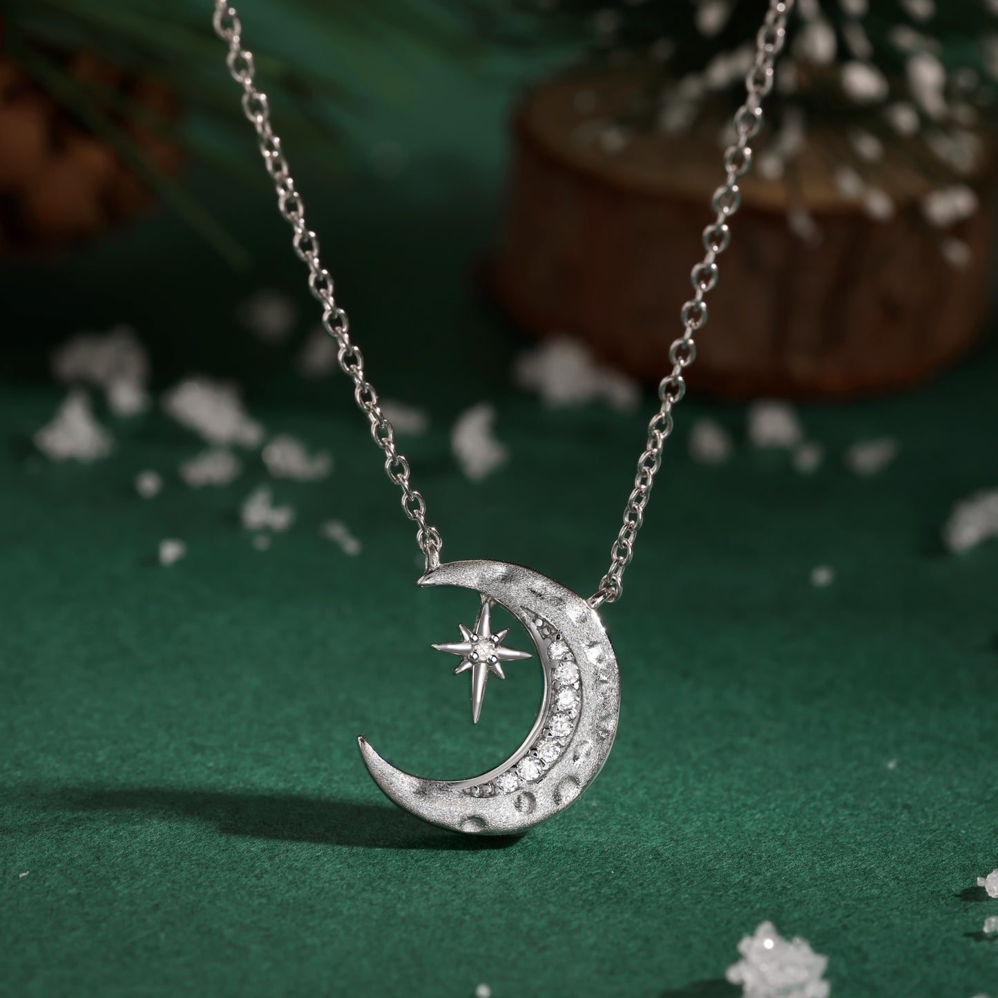 925 Frost Moon Necklace