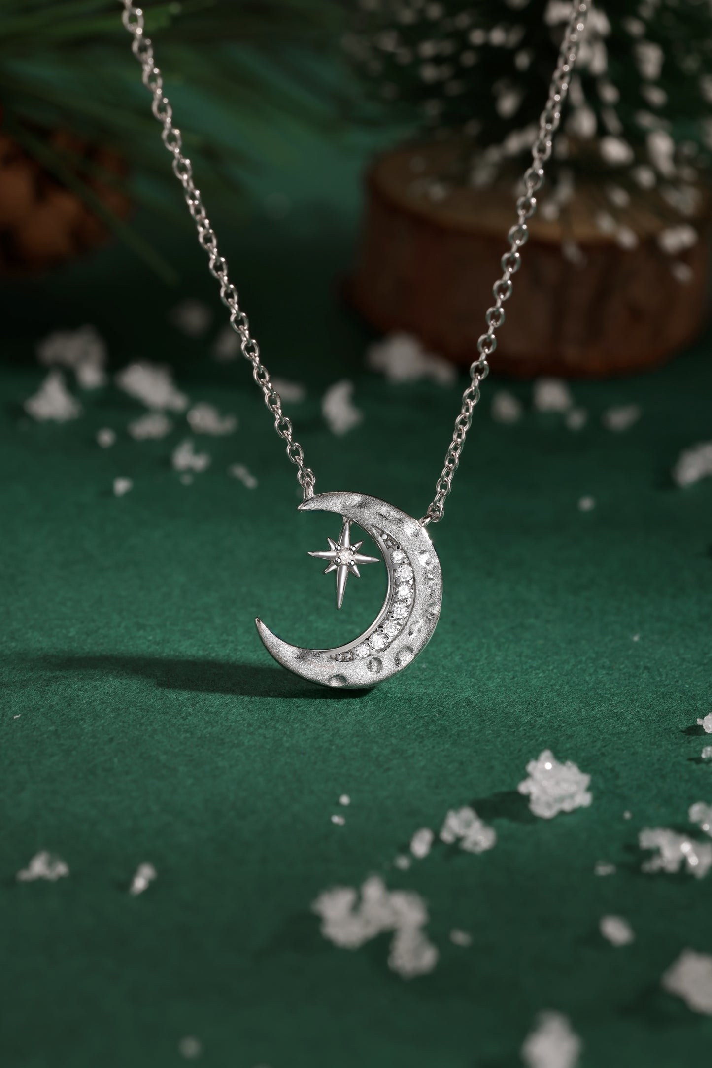 925 Frost Moon Necklace