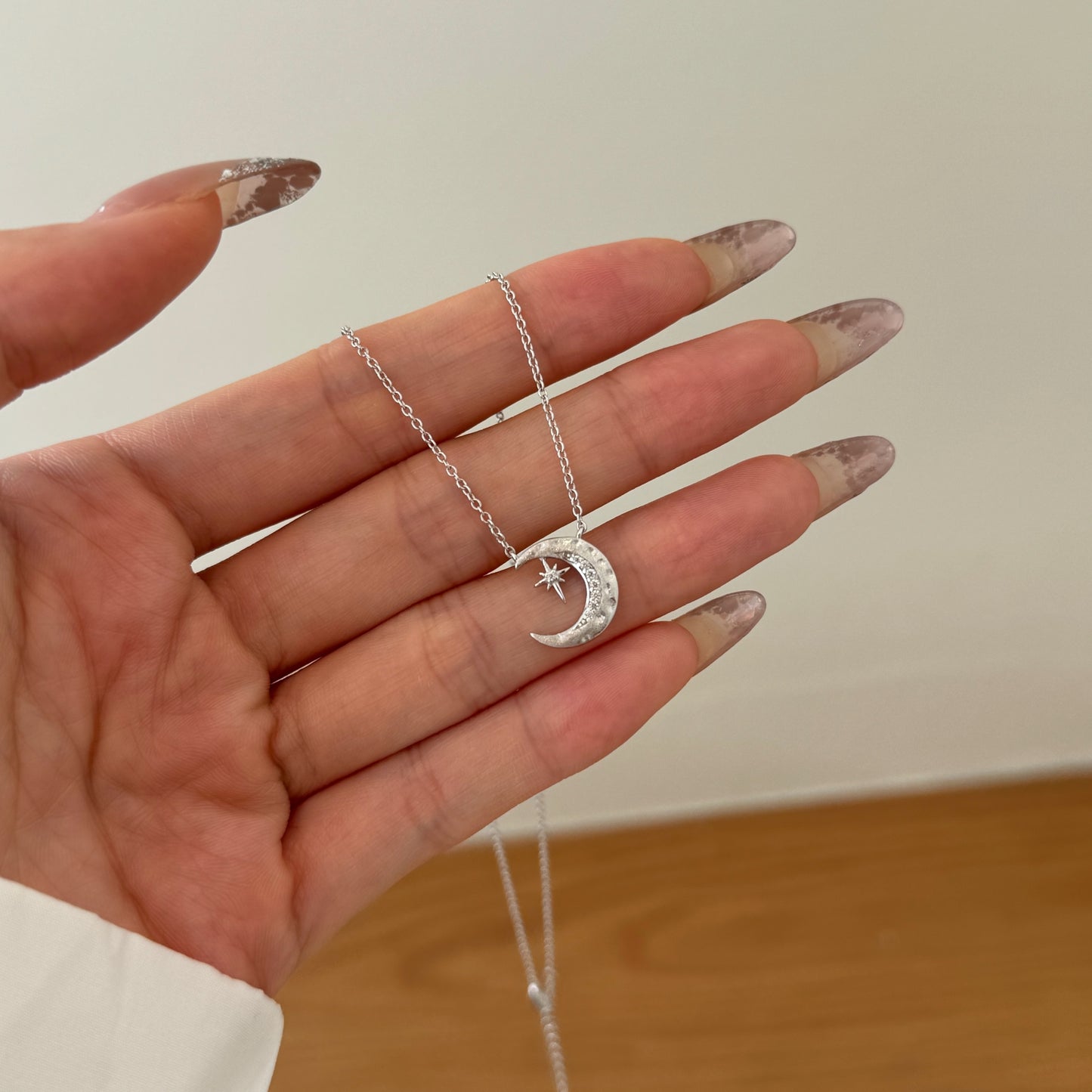 925 Frost Moon Necklace