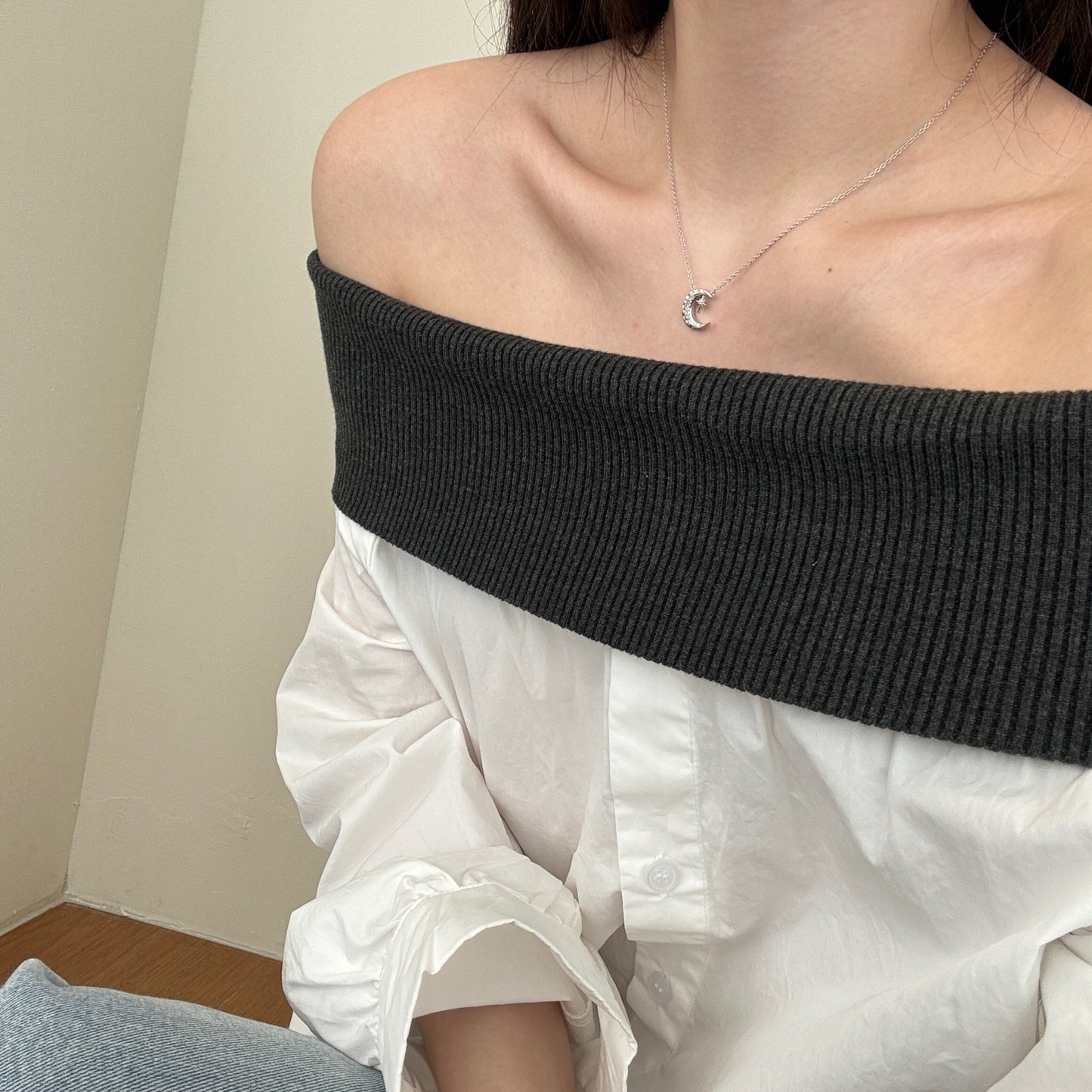 925 Frost Moon Necklace