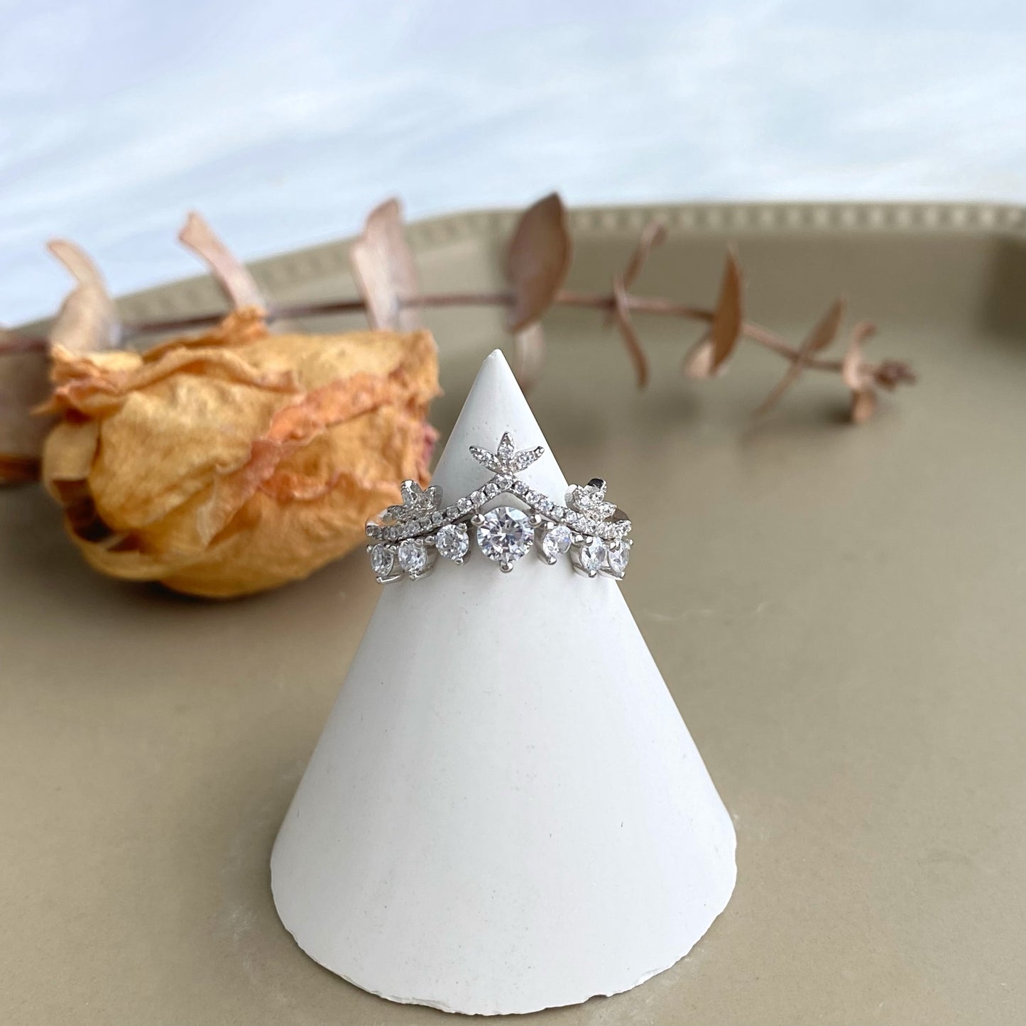 925 Silver Orbit of Dreams Ring