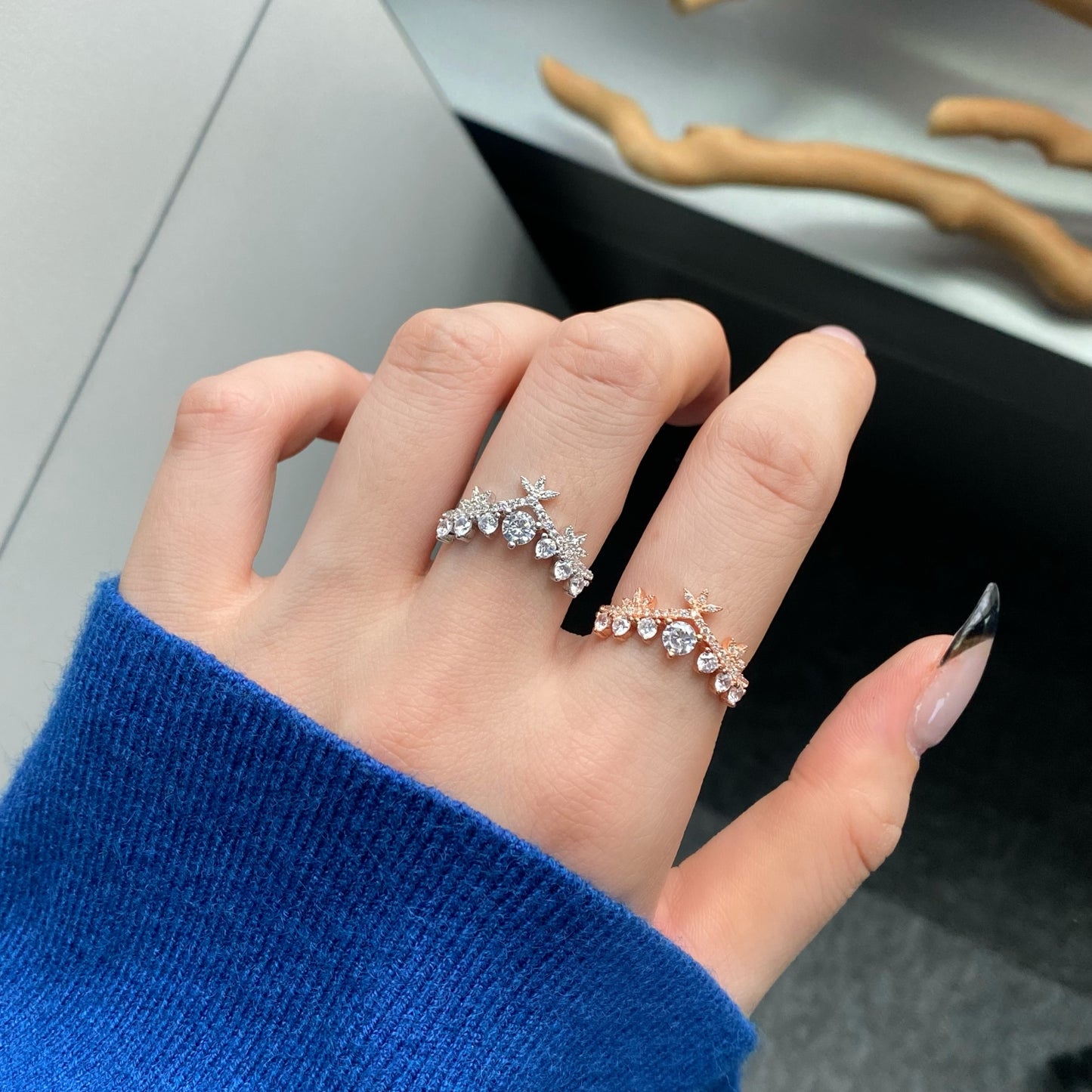 925 Silver Orbit of Dreams Ring