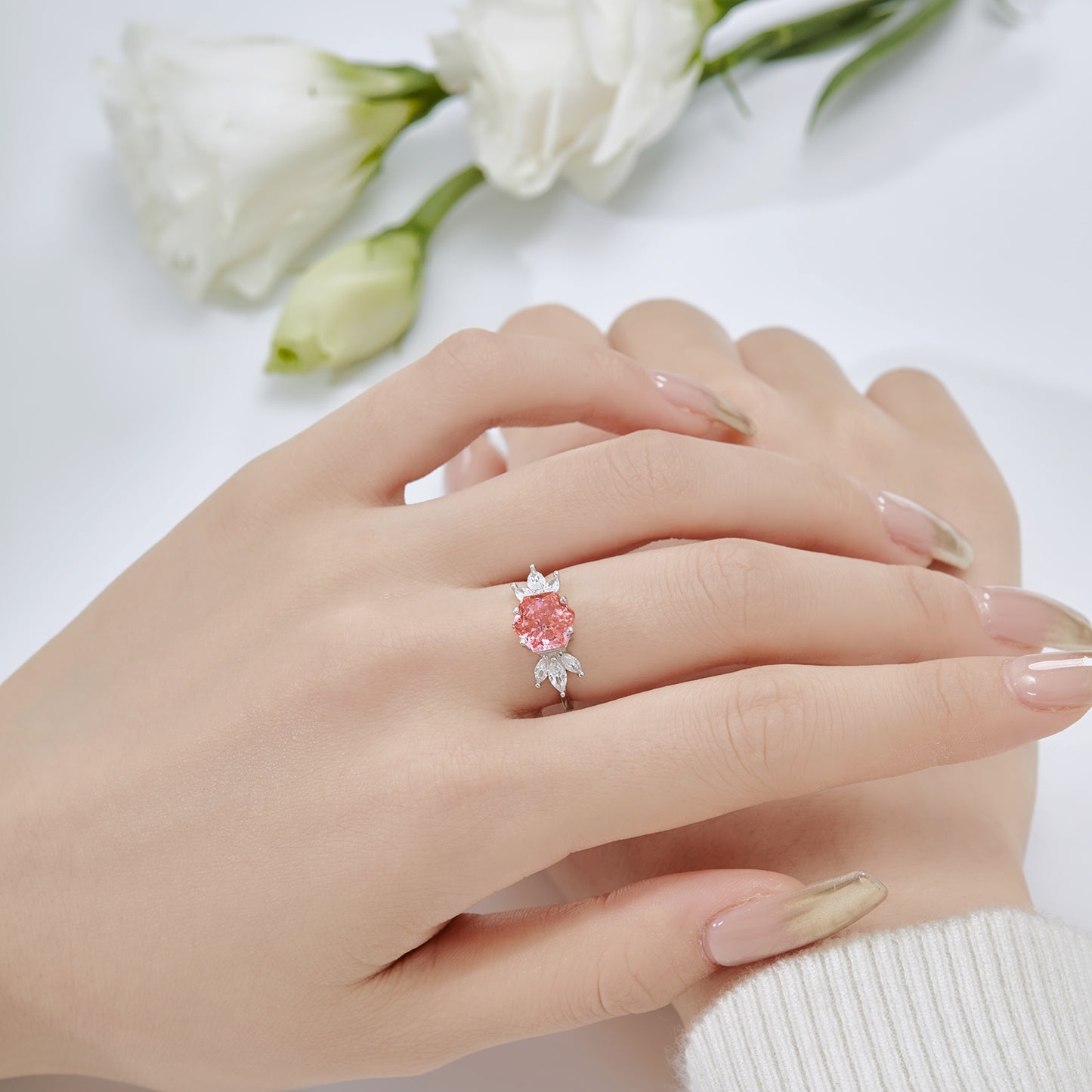 925 Silver Persephone’s Bloom Ring