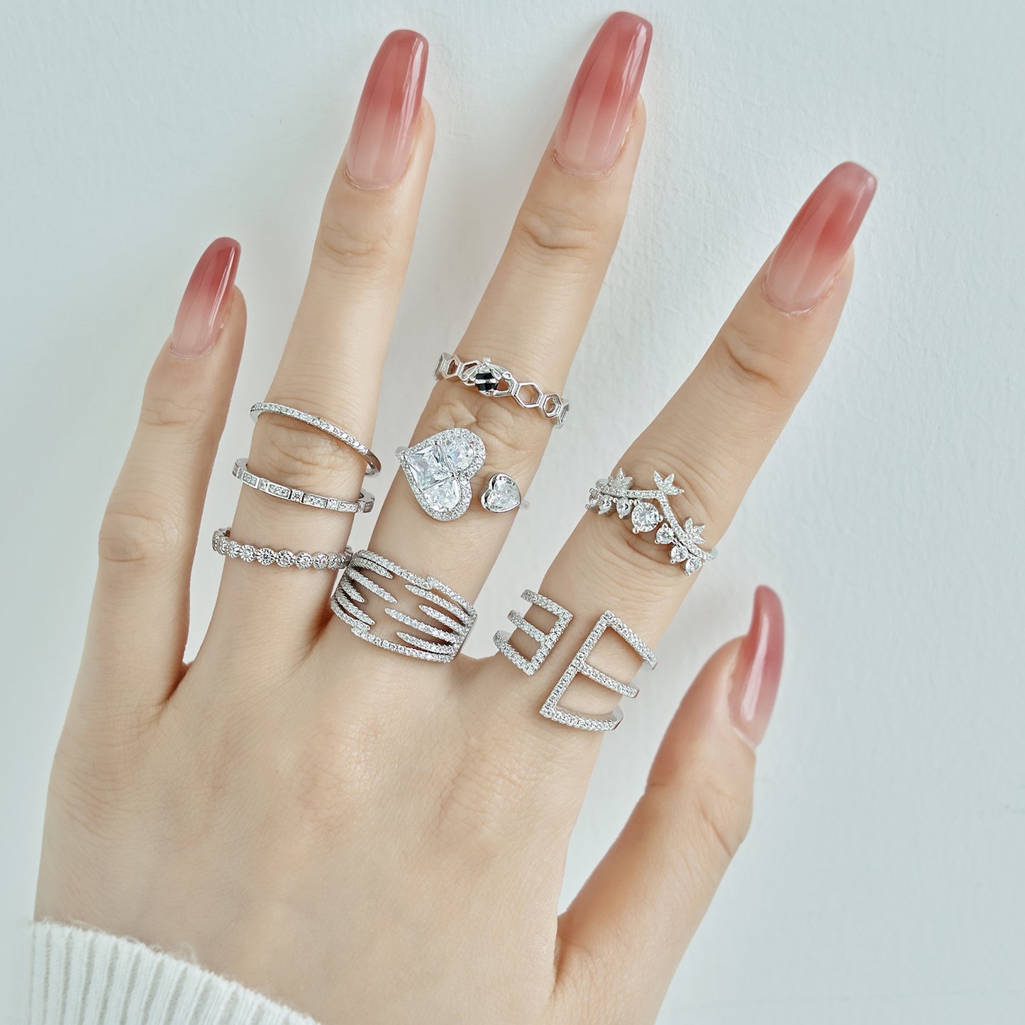 925 Silver Orbit of Dreams Ring