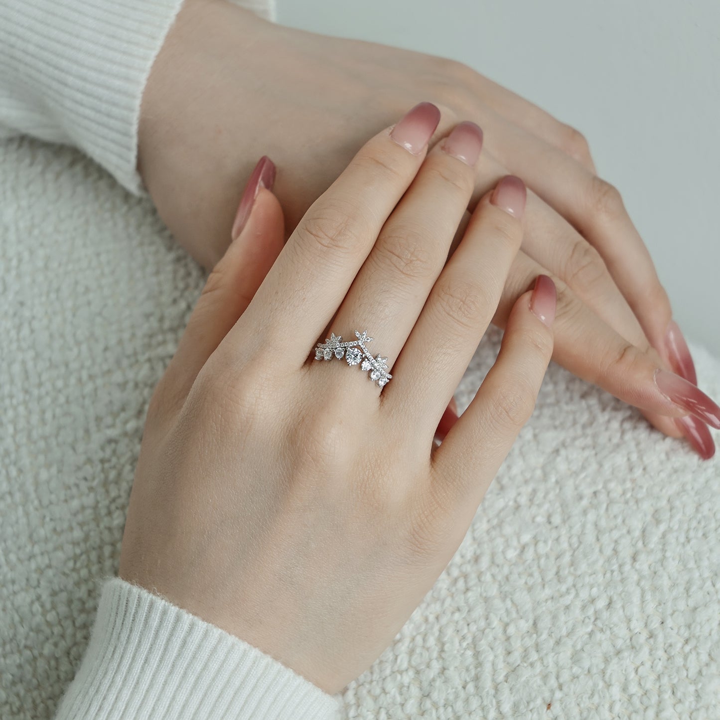 925 Silver Orbit of Dreams Ring