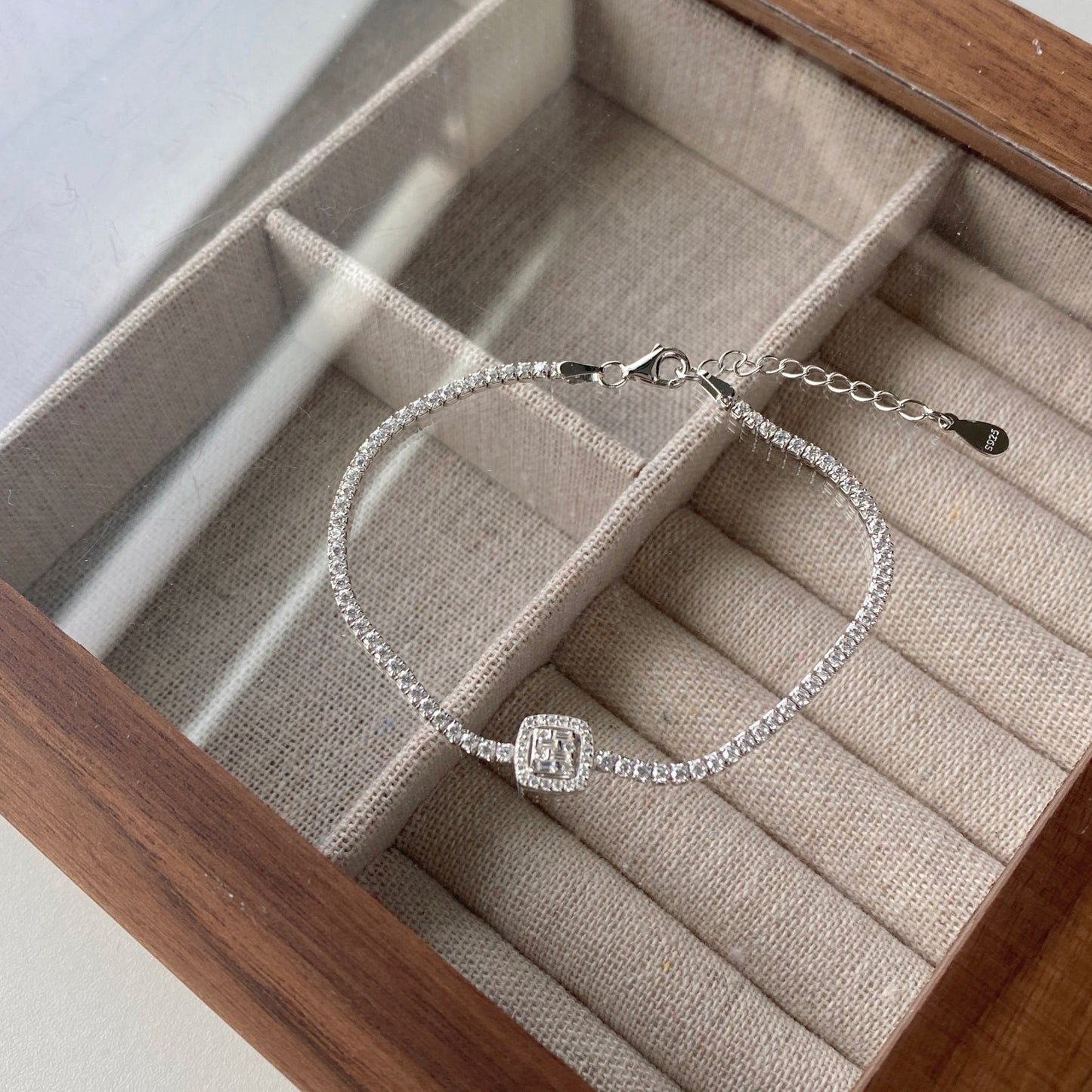 Silver Enchanter’s Locket Bracelet
