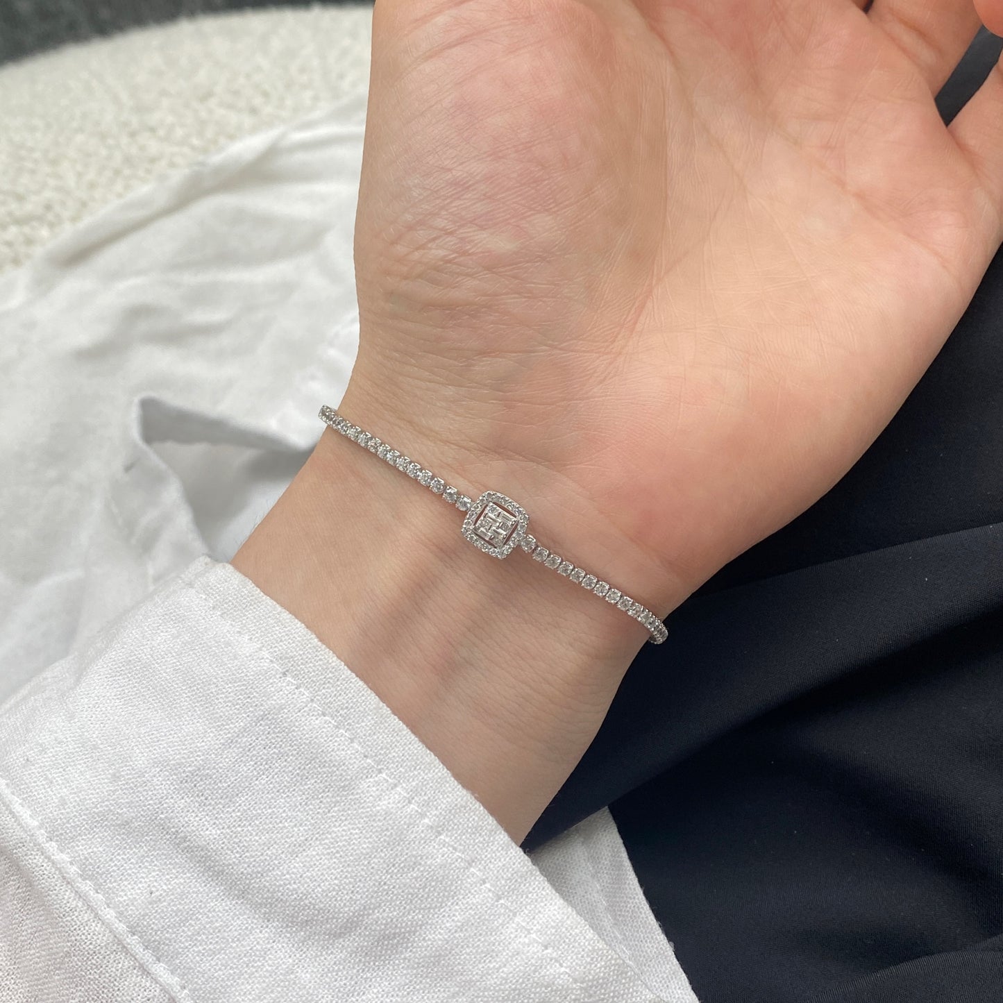 Silver Enchanter’s Locket Bracelet