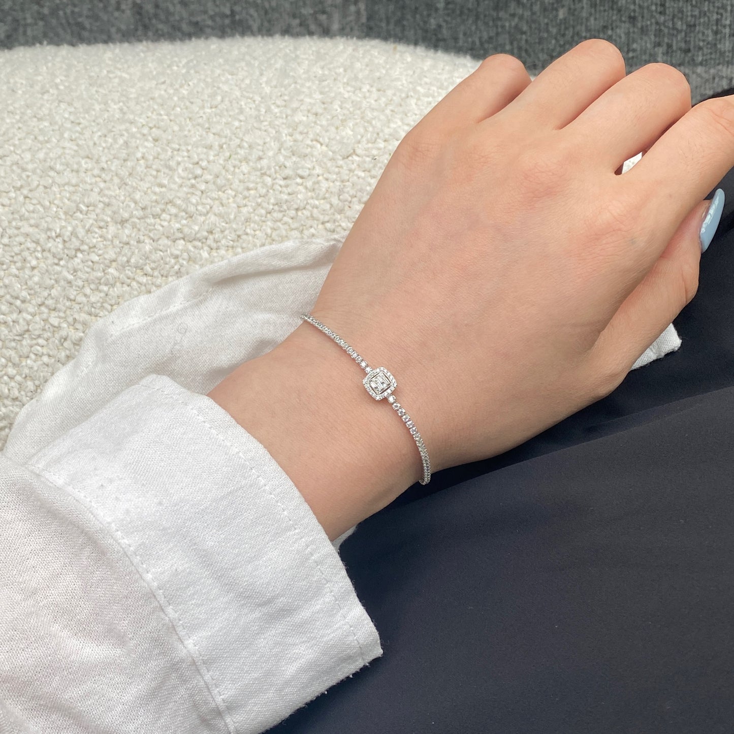 Silver Enchanter’s Locket Bracelet