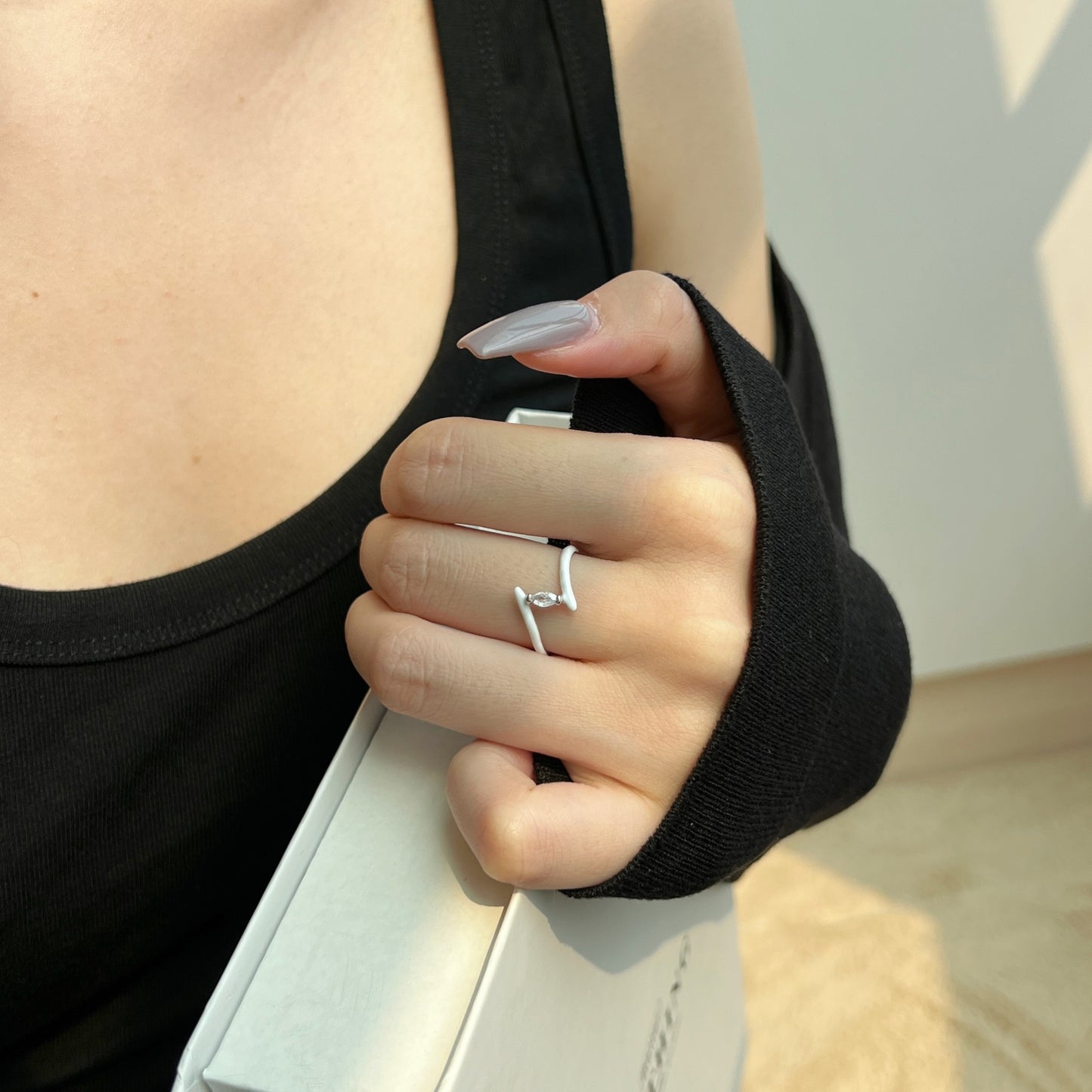 925 Silver Tide Band Ring