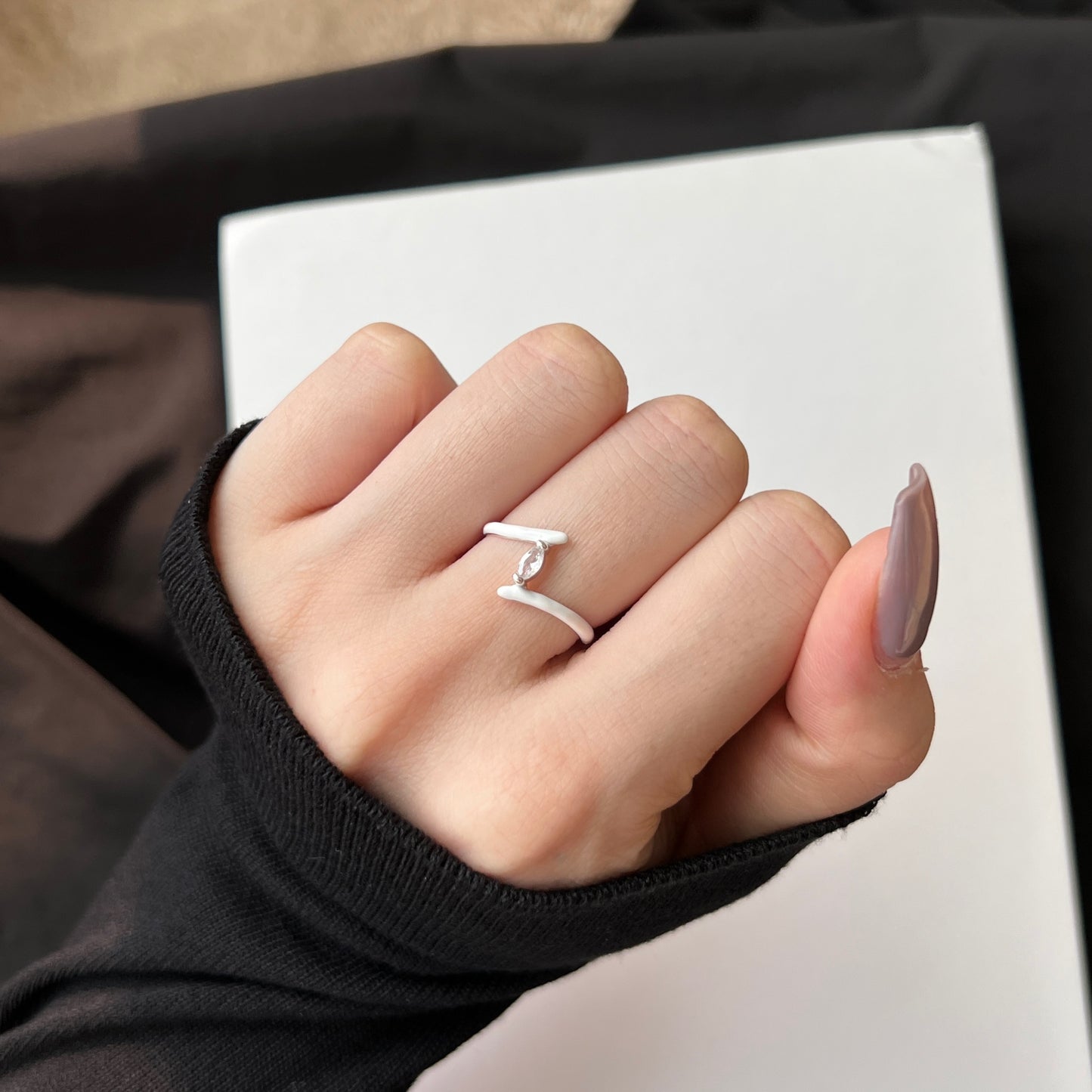 925 Silver Tide Band Ring