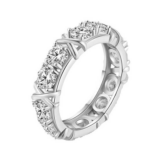 925 Silver Kalune Moissanite Diamond Ring