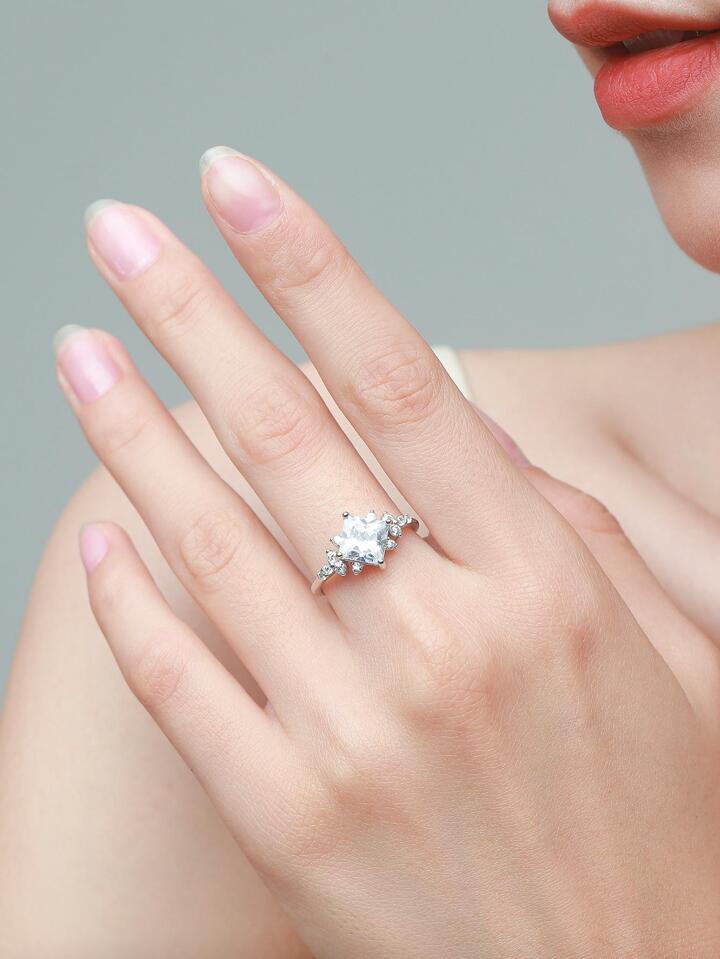 925 Silver Stardust Ring