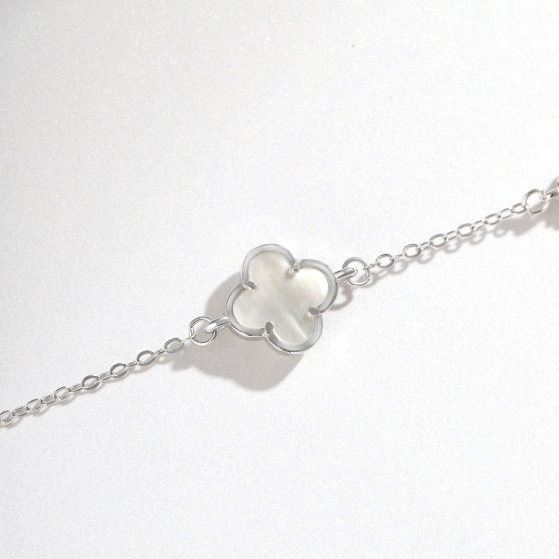 925 Silver Clover Bracelet