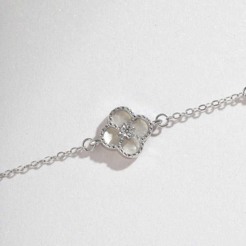 925 Silver Clover Bracelet