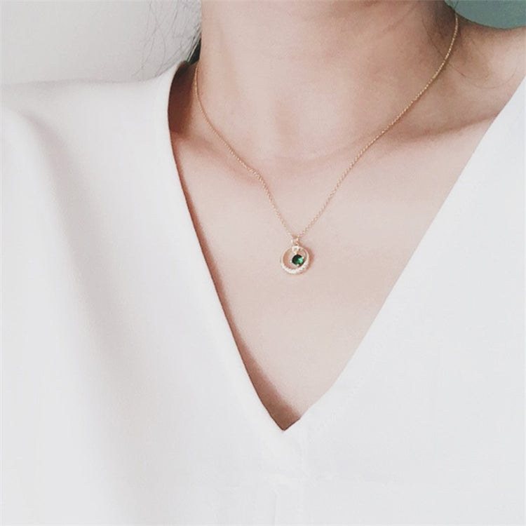 Sterling Silver Necklace Viridian