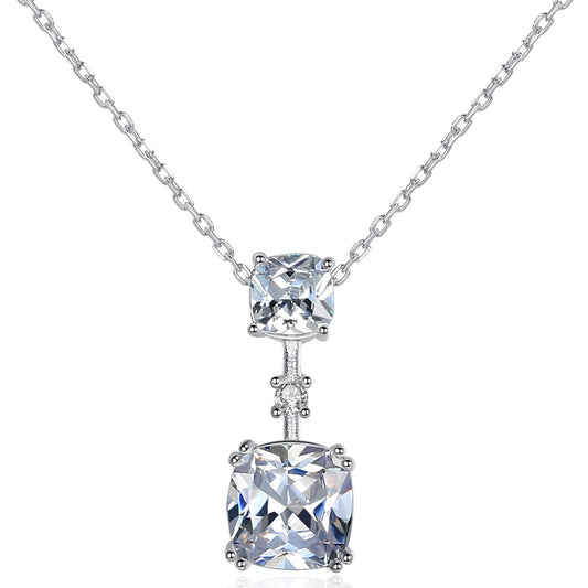 Sterling Silver Necklace Diadrop