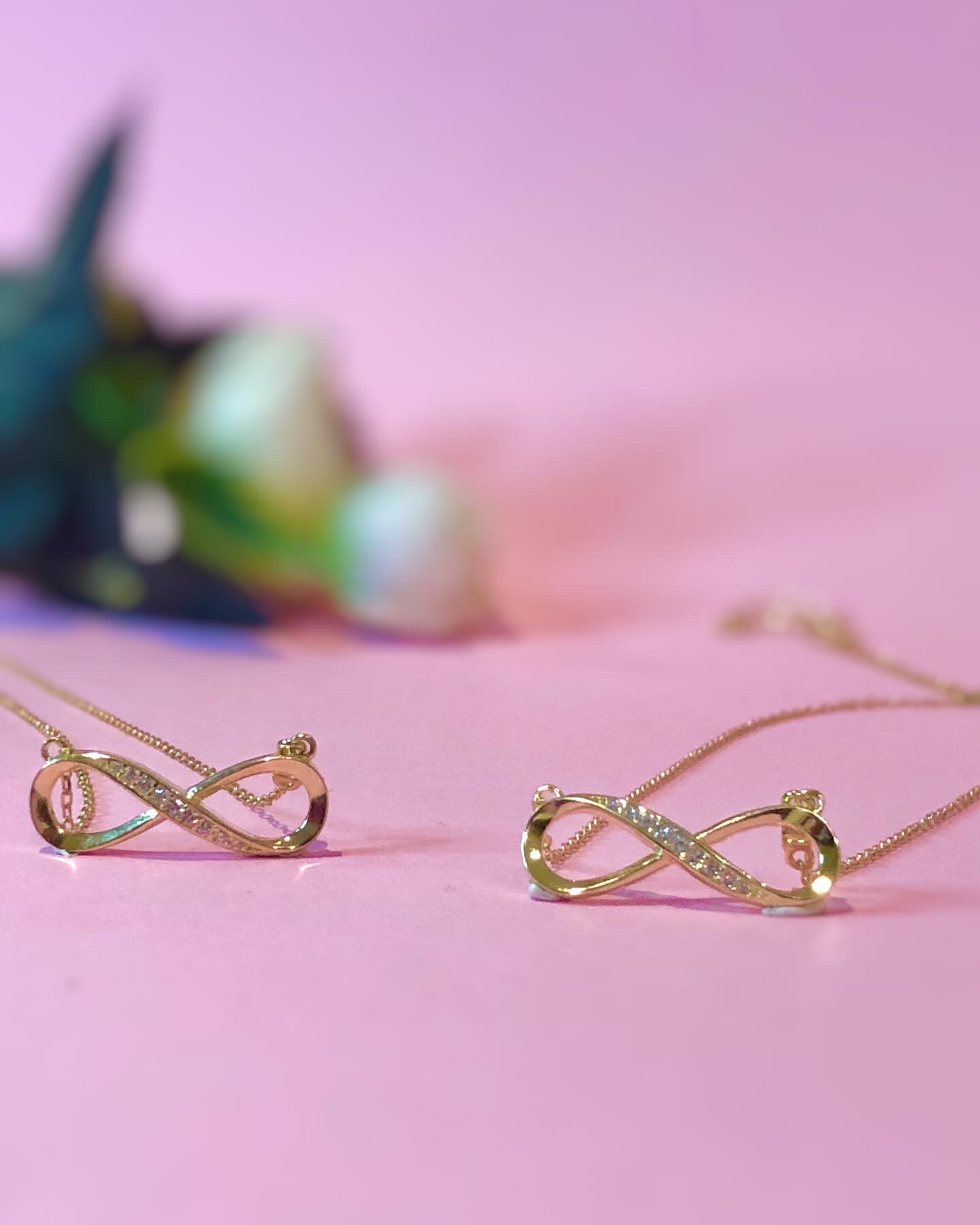 قلادة من الفضة الاسترليني إنفينيتي