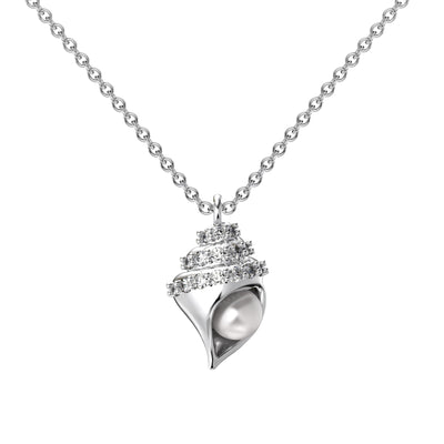 925 Glimmer Pearl Necklace