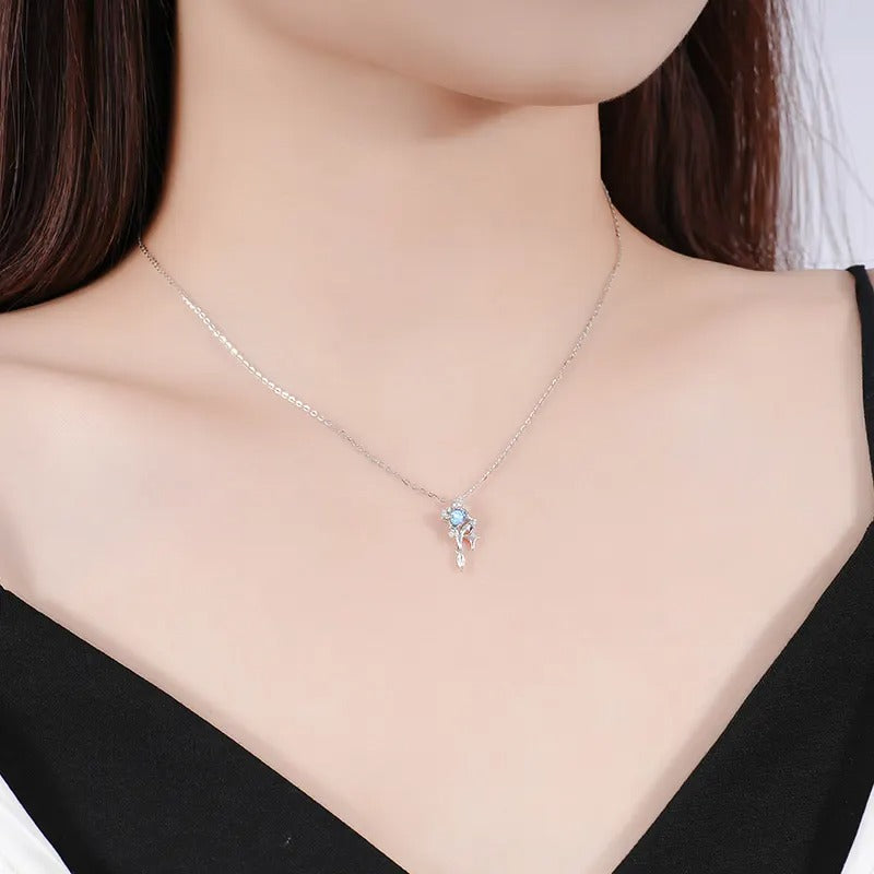 925 Silver Lunasol Necklace