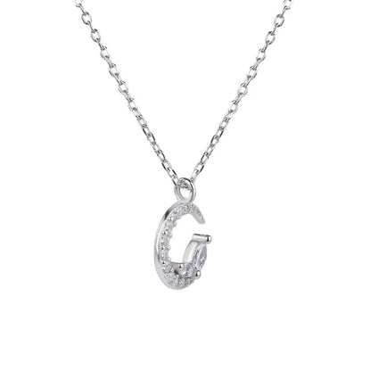 925 Crescelia Silver Necklace