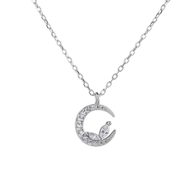 925 Crescelia Silver Necklace