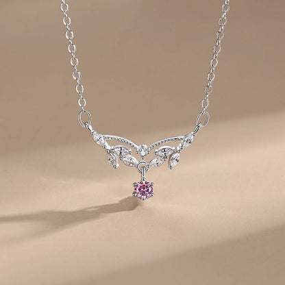 925 Silver Fairy Wing Necklace