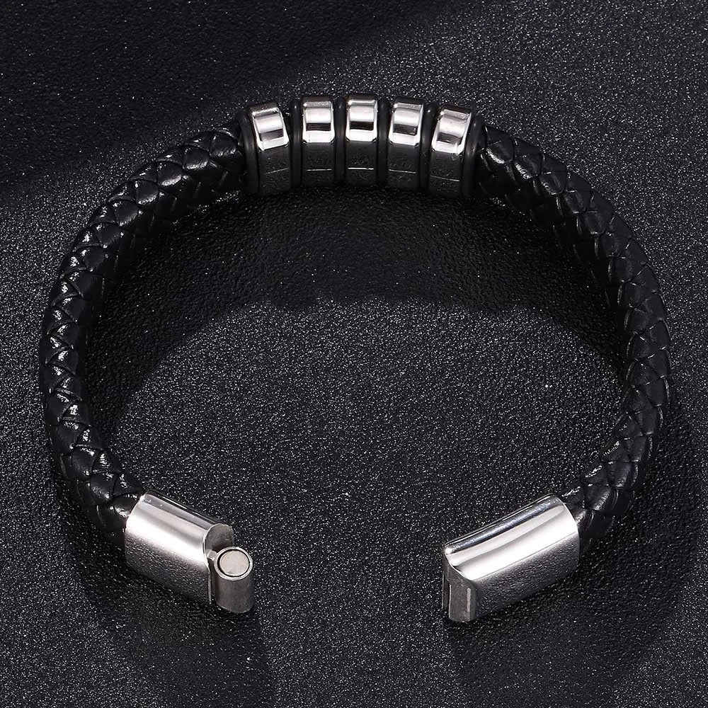 Titan Leather Bracelet