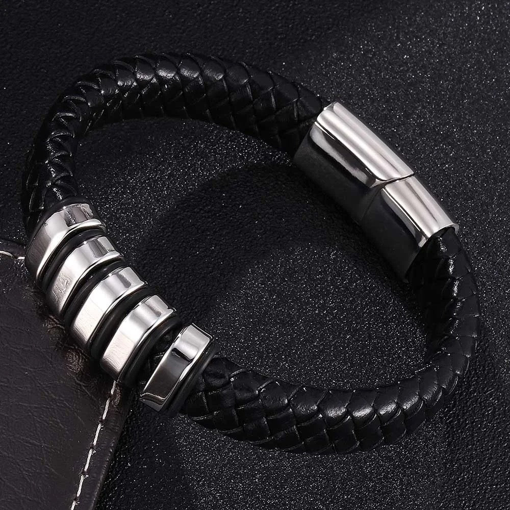 Titan Leather Bracelet