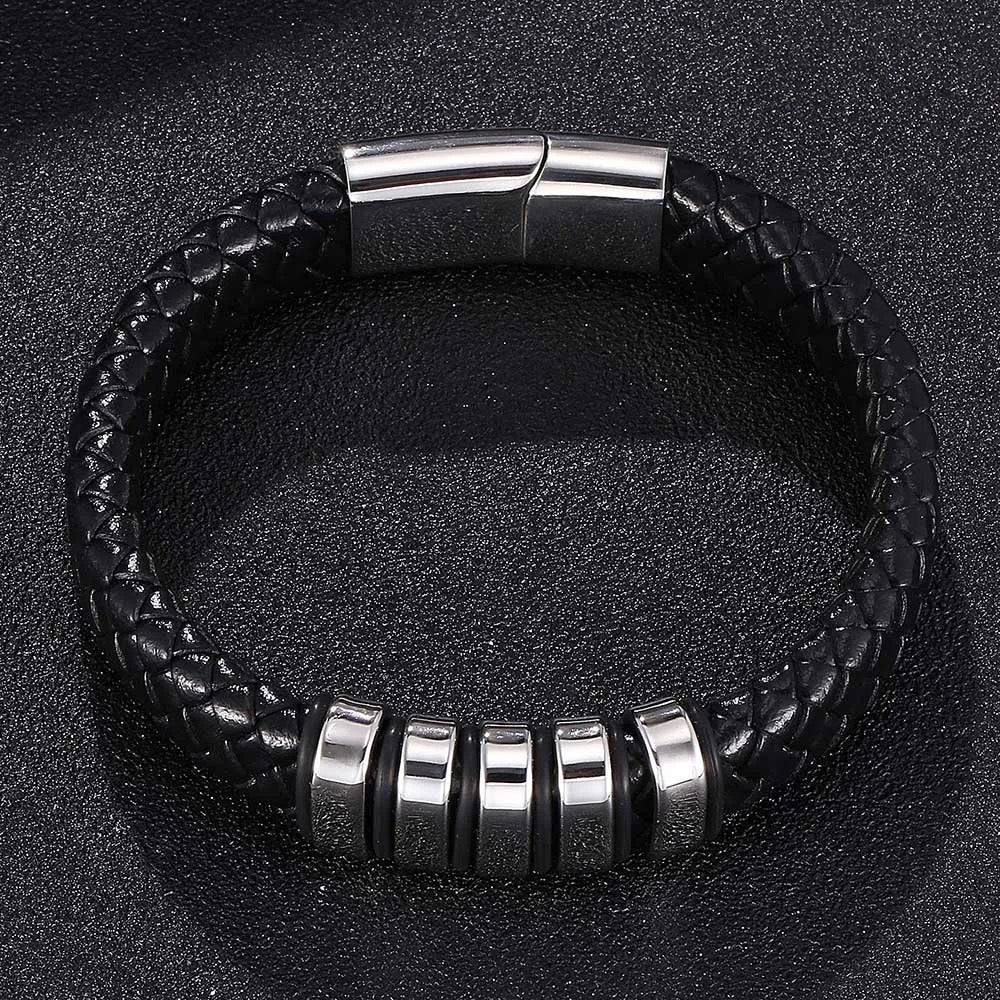 Titan Leather Bracelet