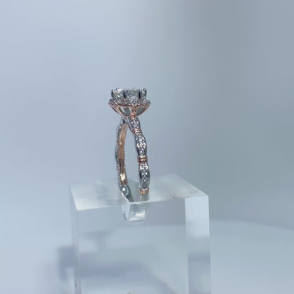 925 Silver Nimora Moissanite Diamond Ring