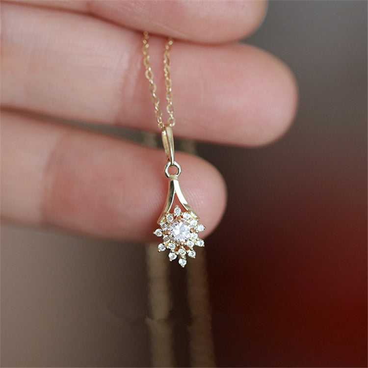 Sterling Silver Necklace Coronet