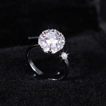 925 Pirouette Silver Ring
