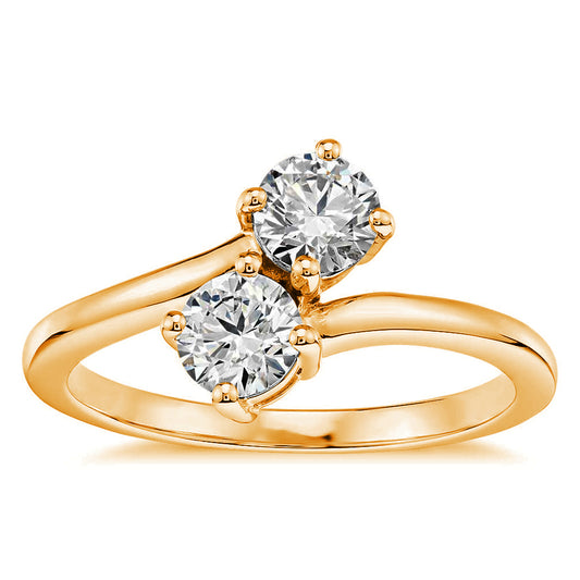 925 Silver Binate Ring