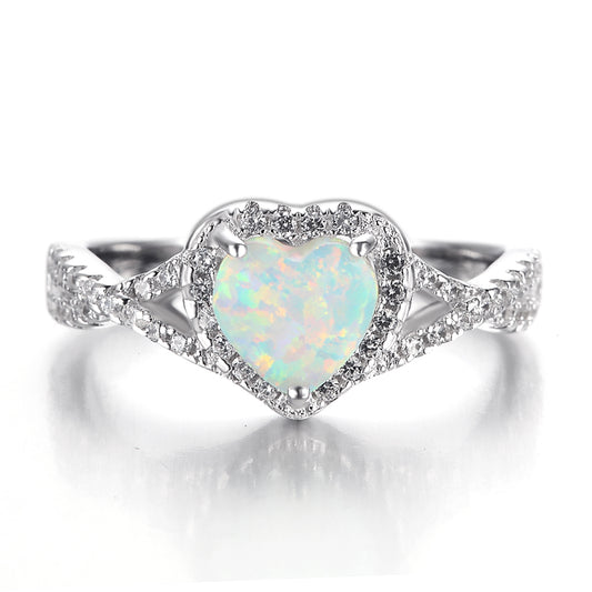 925 Silver Eritrea Opal Ring