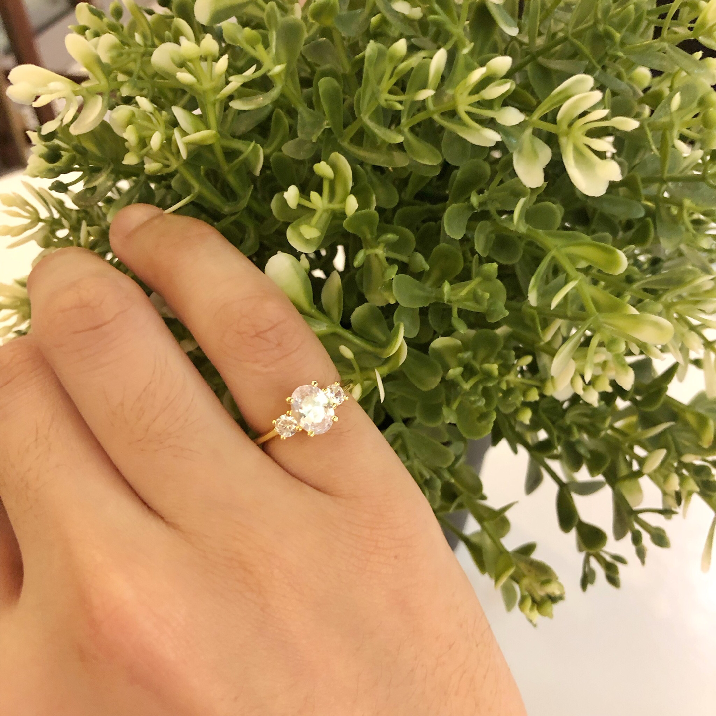 925 Silver Emily Ring