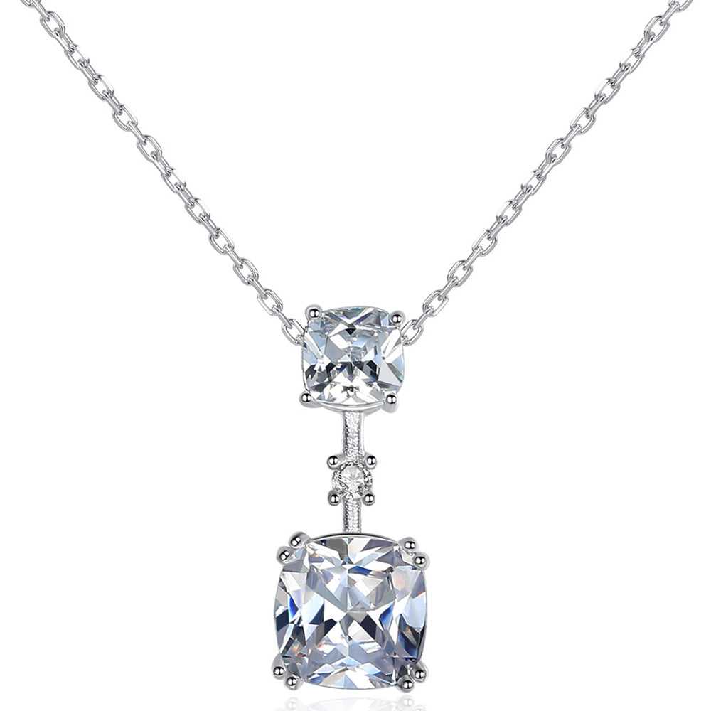 Sterling Silver Necklace Diadrop