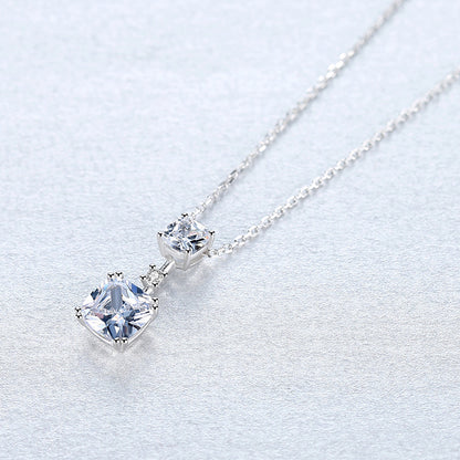 Sterling Silver Necklace Diadrop