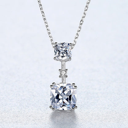 Sterling Silver Necklace Diadrop